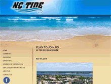 Tablet Screenshot of nctide.org